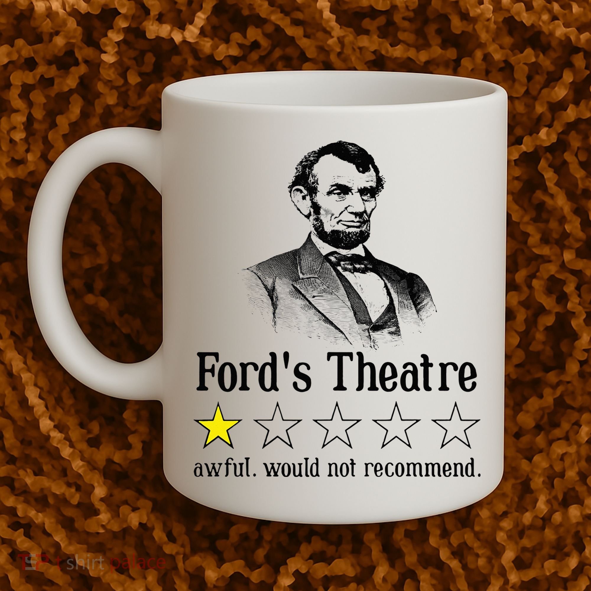 Abraham Lincoln Ford's Theatre Rating Coffee Mug