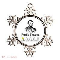 Abraham Lincoln Ford's Theatre Rating Ornament thumb 0