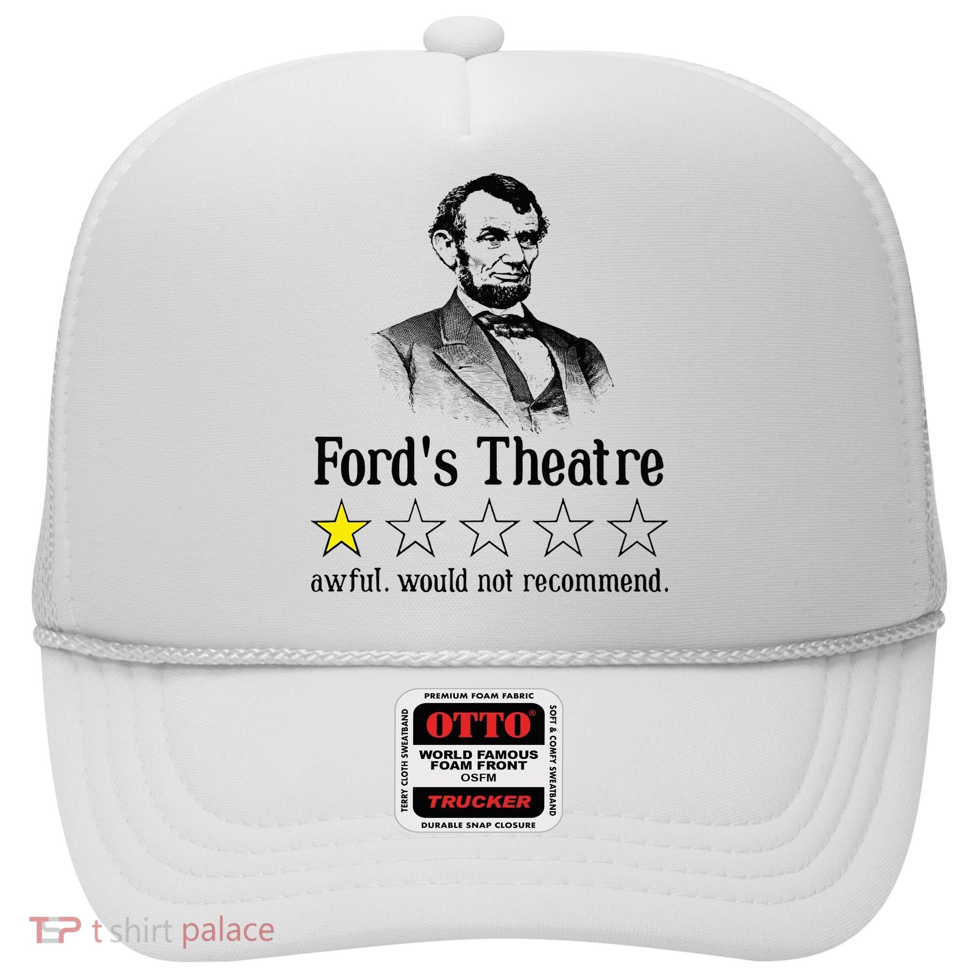 Abraham Lincoln Ford's Theatre Rating Hat