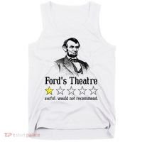 Abraham Lincoln Ford's Theatre Rating Tank Top thumb 0