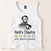 Abraham Lincoln Ford's Theatre Rating Tank Top thumb 2
