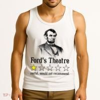 Abraham Lincoln Ford's Theatre Rating Tank Top thumb 3