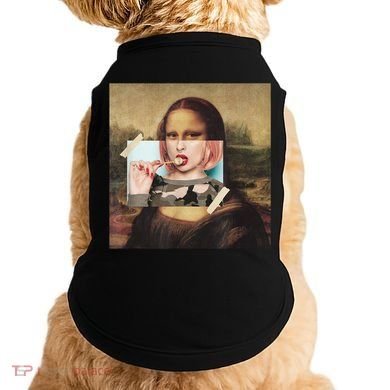 Aesthetic La Gioconda Mona Lisa E-Girl Pop Culture Doggie Tank