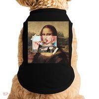 Aesthetic La Gioconda Mona Lisa E-Girl Pop Culture Doggie Tank thumb 0