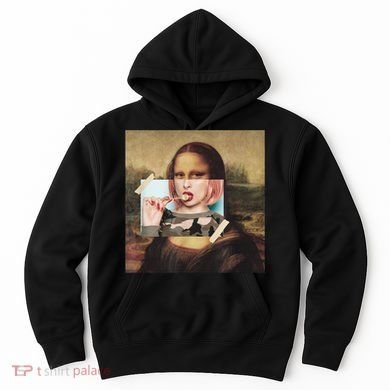 Aesthetic La Gioconda Mona Lisa E-Girl Pop Culture Hoodie