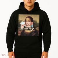 Aesthetic La Gioconda Mona Lisa E-Girl Pop Culture Hoodie thumb 2