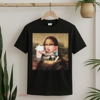 Aesthetic La Gioconda Mona Lisa E-Girl Pop Culture T-Shirt thumb 2