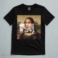 Aesthetic La Gioconda Mona Lisa E-Girl Pop Culture T-Shirt thumb 5