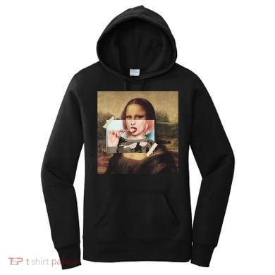Aesthetic La Gioconda Mona Lisa E-Girl Pop Culture Women's Hoodie