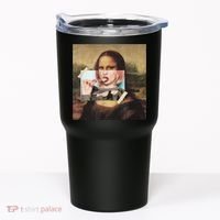 Aesthetic La Gioconda Mona Lisa E-Girl Pop Culture Tumbler thumb 0