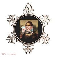 Aesthetic La Gioconda Mona Lisa E-Girl Pop Culture Ornament thumb 0