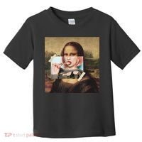 Aesthetic La Gioconda Mona Lisa E-Girl Pop Culture Toddler T-Shirt thumb 0