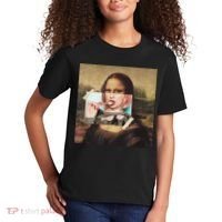 Aesthetic La Gioconda Mona Lisa E-Girl Pop Culture Kids T-Shirt thumb 2