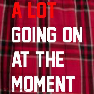 A Lot Going On At The Moment Men's Flannel Plaid Pajama Pants