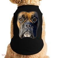 Animal Lover Gift Boxer Face Funny Dog Lovers Tshirt Doggie Tank thumb 0