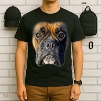 Animal Lover Gift Boxer Face Funny Dog Lovers Tshirt T-Shirt thumb 6