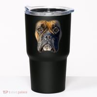 Animal Lover Gift Boxer Face Funny Dog Lovers Tshirt Tumbler thumb 0