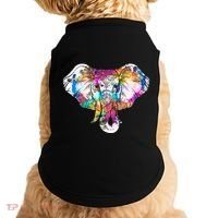 Animal Lover Gift Africa Safari Zoo Keeper Elephant Doggie Tank thumb 0