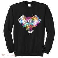 Animal Lover Gift Africa Safari Zoo Keeper Elephant Sweatshirt thumb 0
