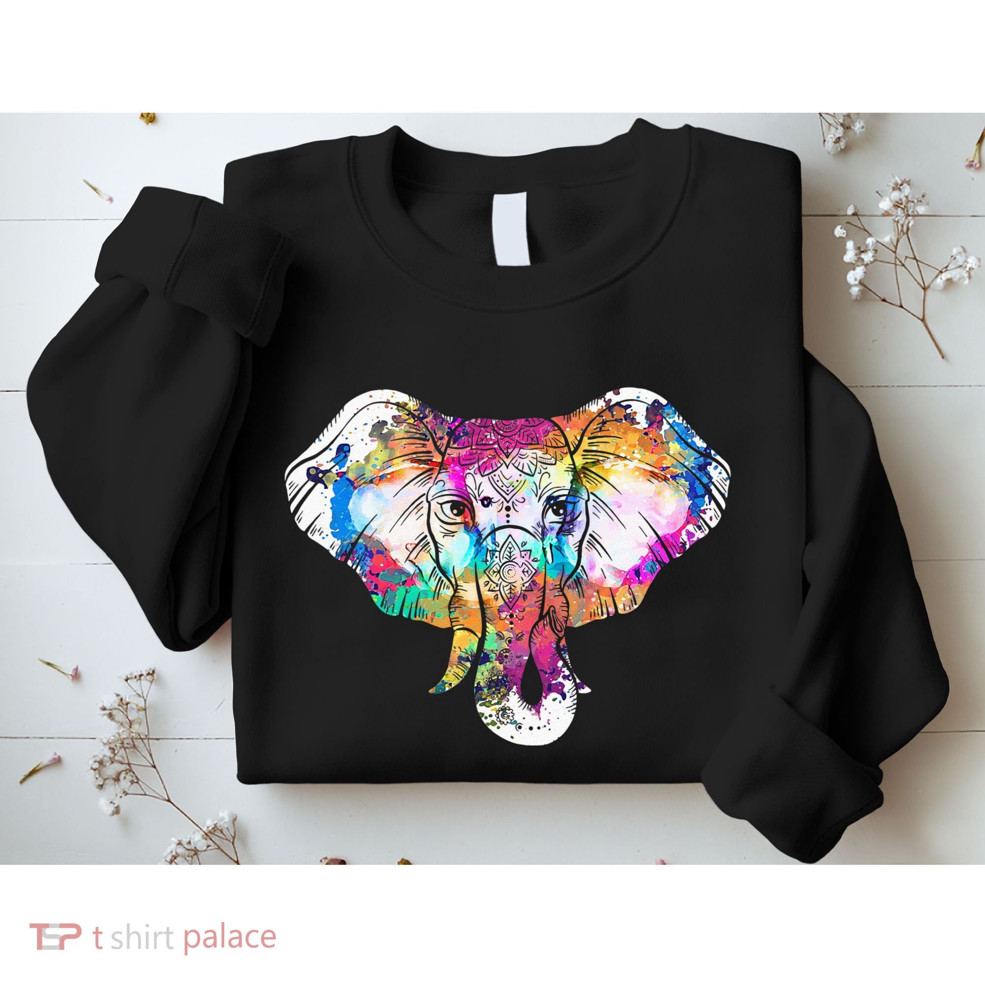 Animal Lover Gift Africa Safari Zoo Keeper Elephant Sweatshirt