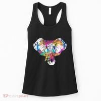 Animal Lover Gift Africa Safari Zoo Keeper Elephant Women's Tank Top thumb 0