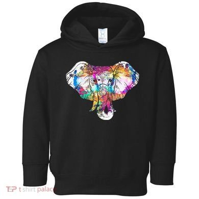 Animal Lover Gift Africa Safari Zoo Keeper Elephant Toddler Hoodie