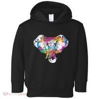 Animal Lover Gift Africa Safari Zoo Keeper Elephant Toddler Hoodie thumb 0