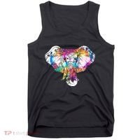 Animal Lover Gift Africa Safari Zoo Keeper Elephant Tank Top thumb 0