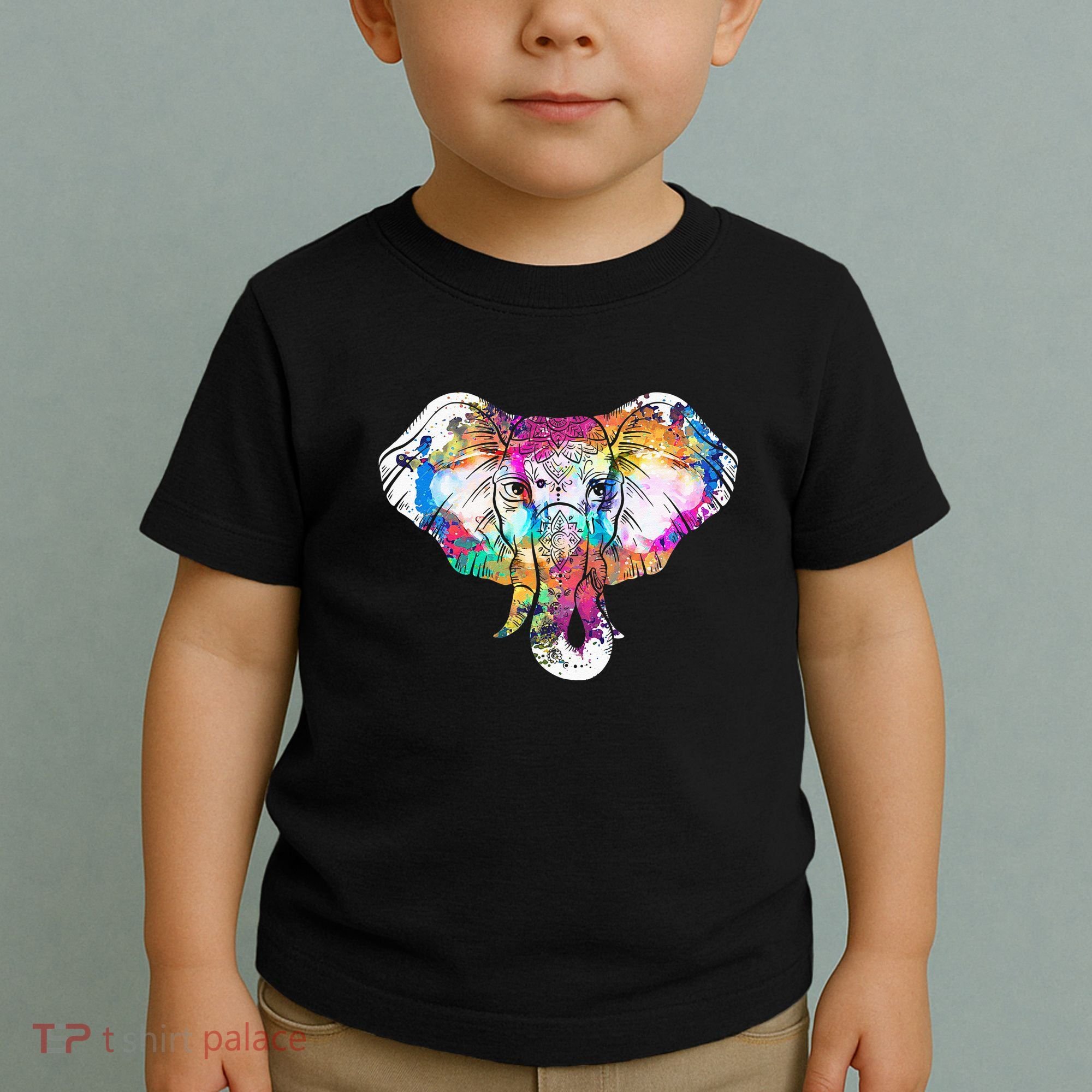 Animal Lover Gift Africa Safari Zoo Keeper Elephant Toddler T-Shirt