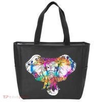 Animal Lover Gift Africa Safari Zoo Keeper Elephant Tote Bag thumb 0