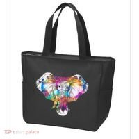 Animal Lover Gift Africa Safari Zoo Keeper Elephant Tote Bag thumb 3