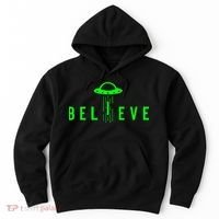 Alien Lover Gifts Ufo Abduction Believe Hoodie thumb 0