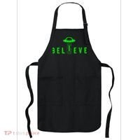 Alien Lover Gifts Ufo Abduction Believe Apron thumb 0