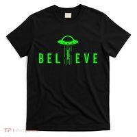Alien Lover Gifts Ufo Abduction Believe T-Shirt thumb 0