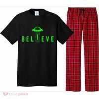 Alien Lover Gifts Ufo Abduction Believe Pajama Set thumb 0