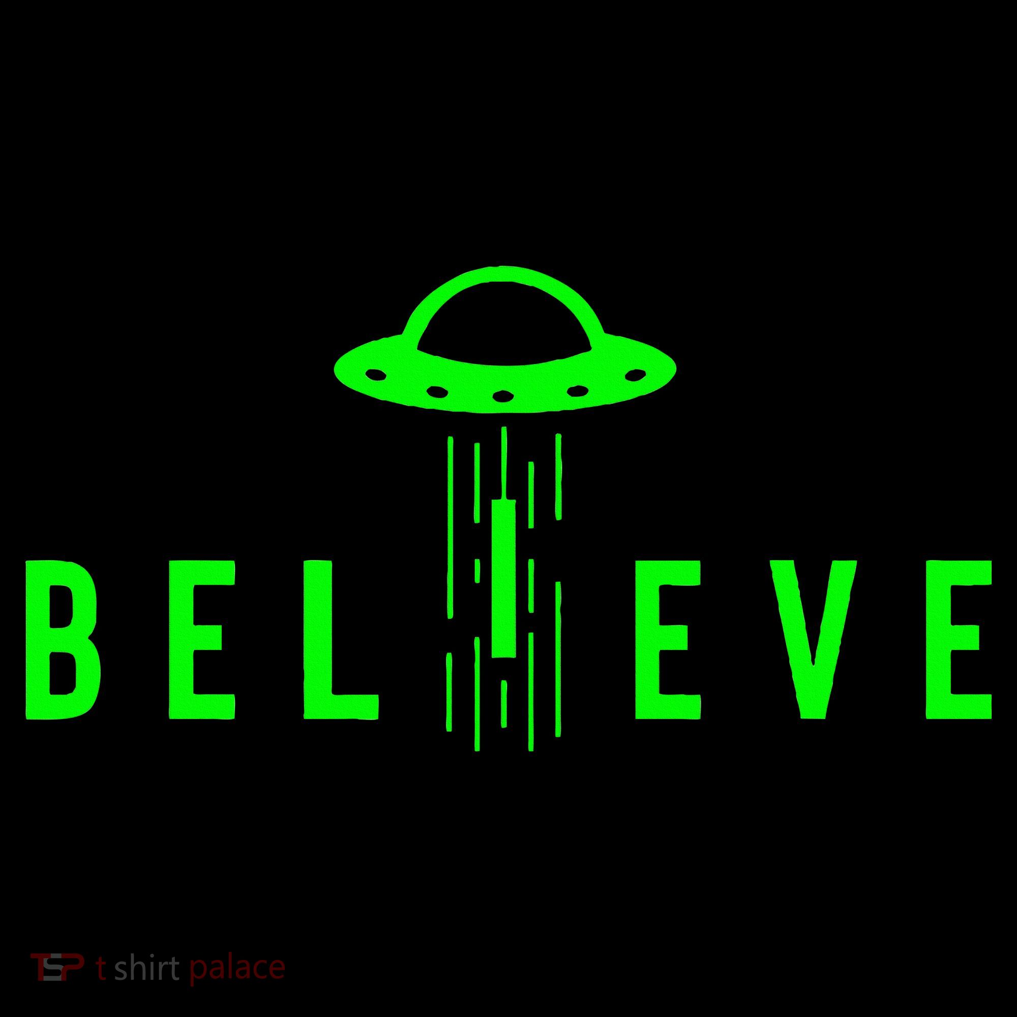 Alien Lover Gifts Ufo Abduction Believe Women's Hoodie