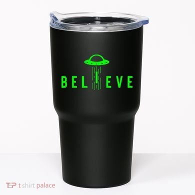 Alien Lover Gifts Ufo Abduction Believe Tumbler