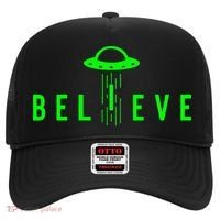 Alien Lover Gifts Ufo Abduction Believe Hat thumb 0