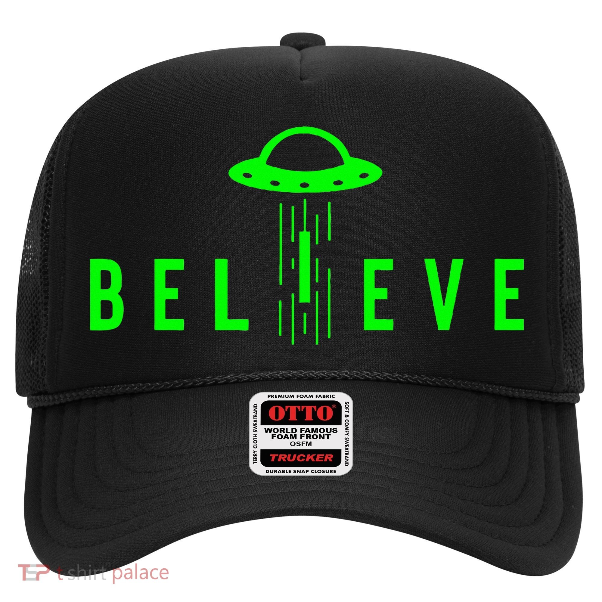 Alien Lover Gifts Ufo Abduction Believe Hat