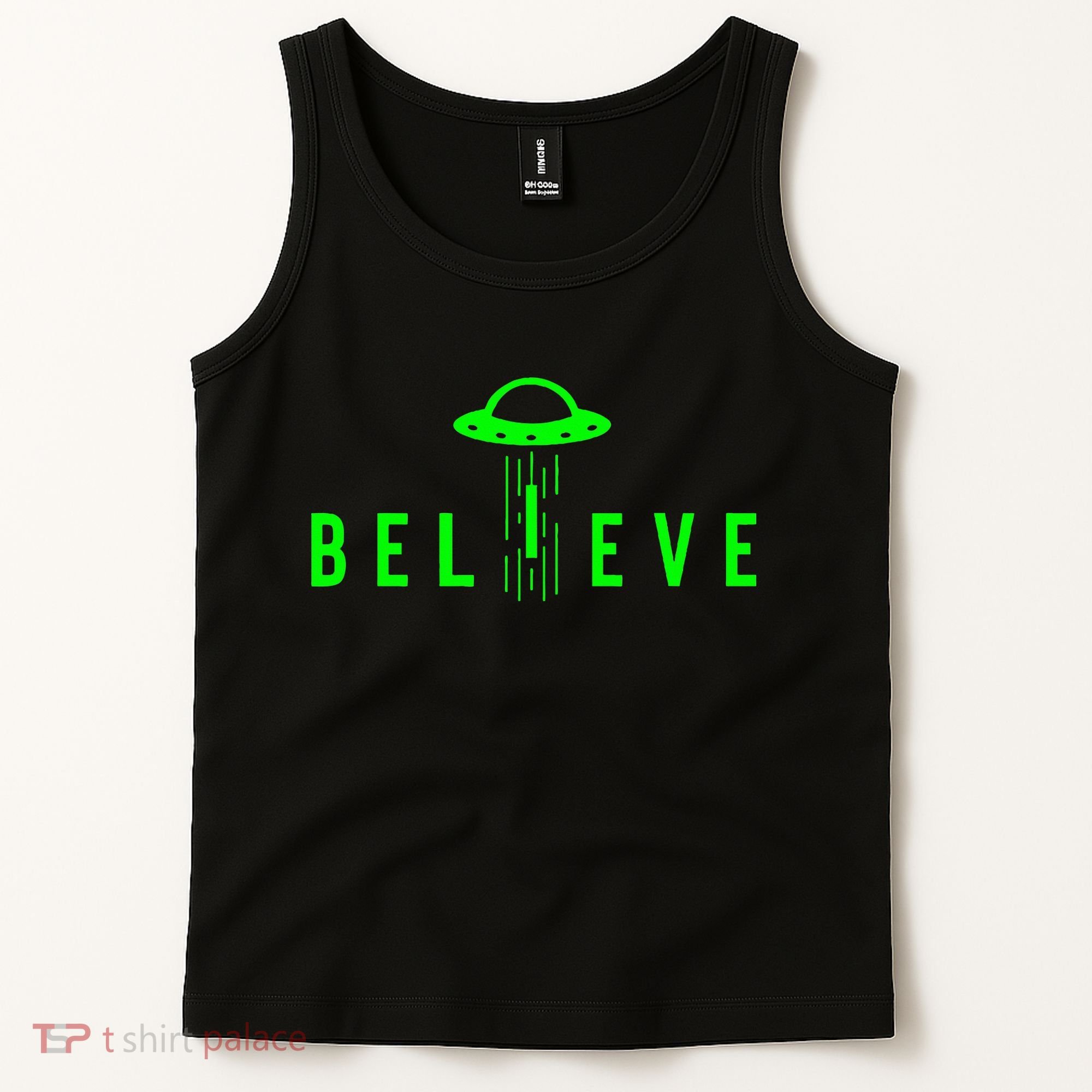 Alien Lover Gifts Ufo Abduction Believe Tank Top