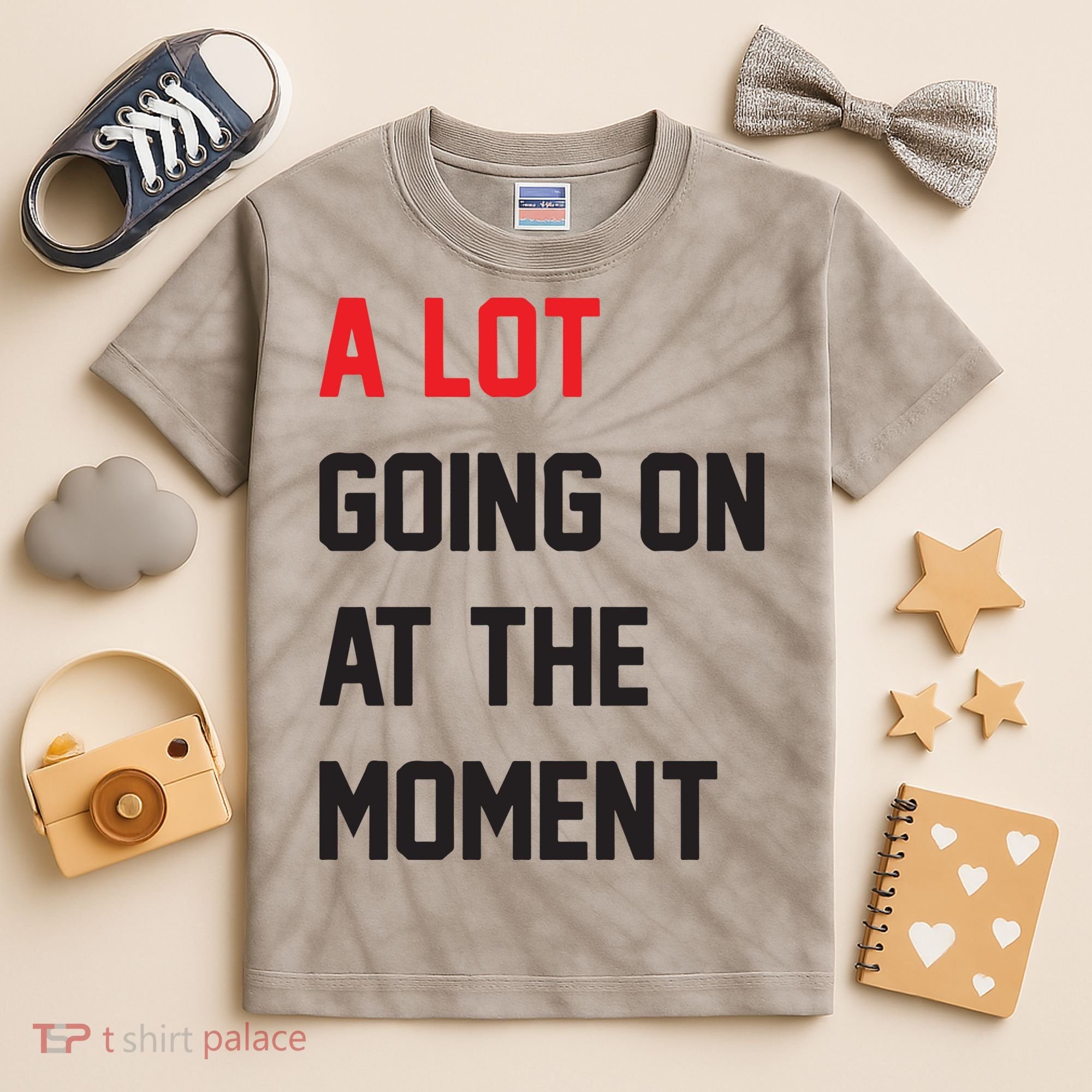 A Lot Going On At The Moment Kids Tie-Dye T-Shirt