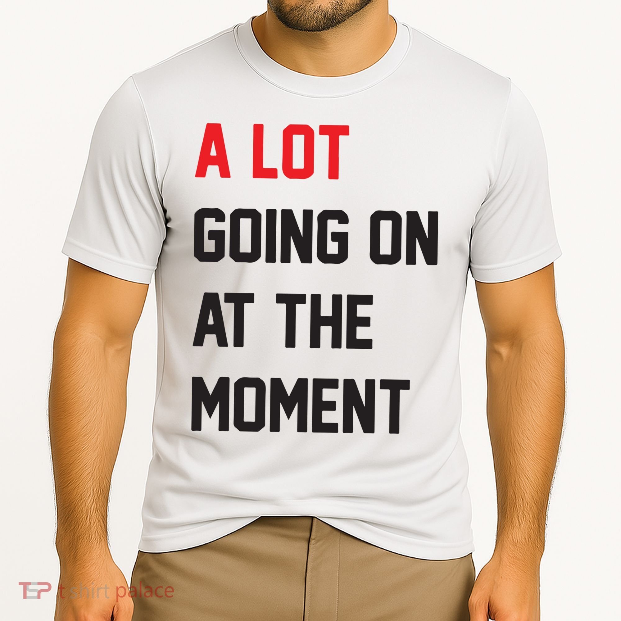 A Lot Going On At The Moment Cooling Performance Crew T-Shirt