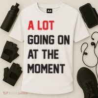 A Lot Going On At The Moment Cooling Performance Crew T-Shirt thumb 3