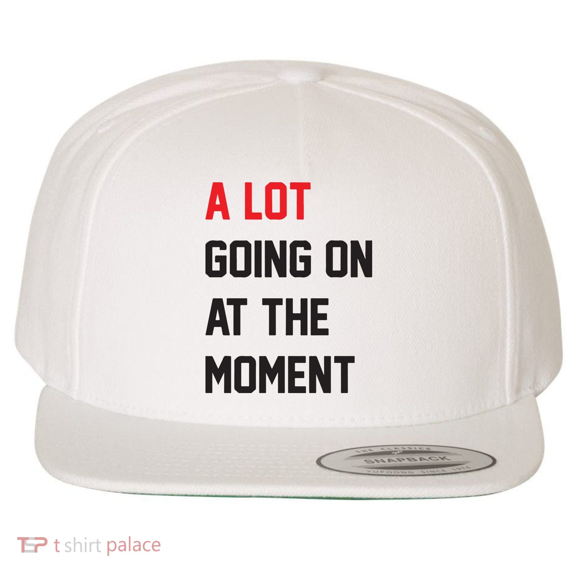 A Lot Going On At The Moment Wool Snapback Cap