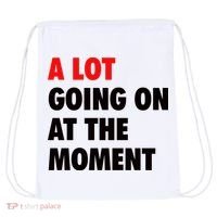 A Lot Going On At The Moment Drawstring Bag thumb 0