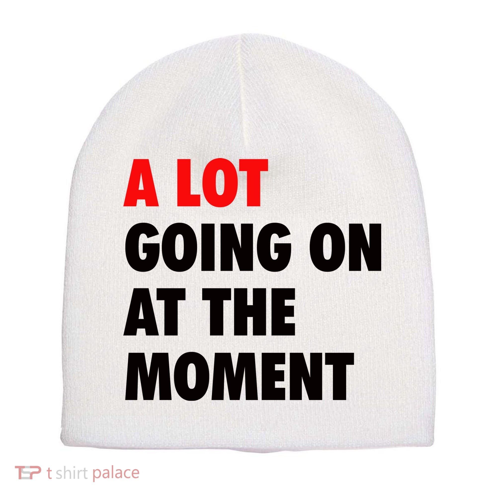 A Lot Going On At The Moment Short Acrylic Beanie