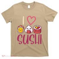 Anime Lover Gift Asian Food Nigiri Sashimi Maki I Love Sushi T-Shirt thumb 0