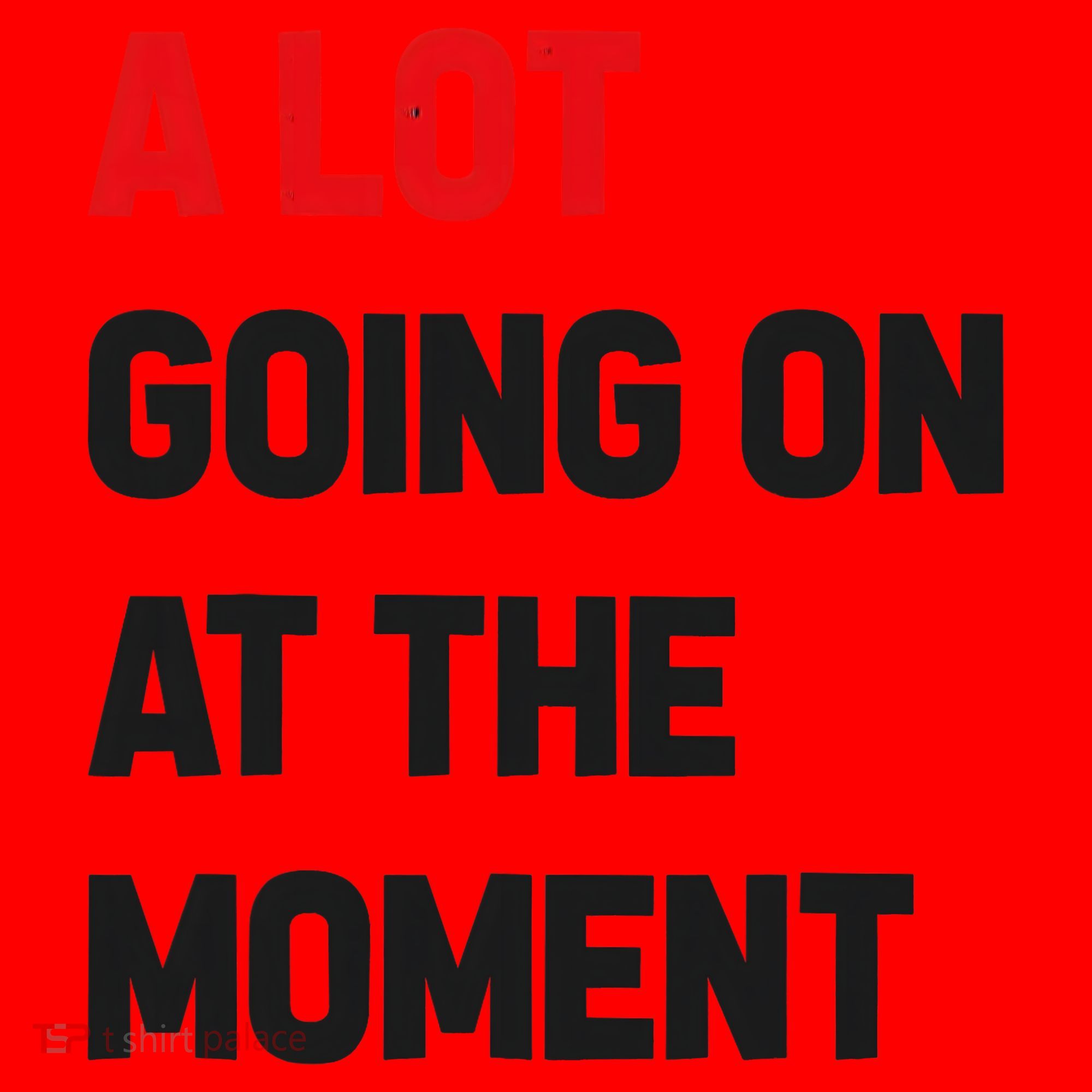 A Lot Going On At The Moment Funny Santa Hat