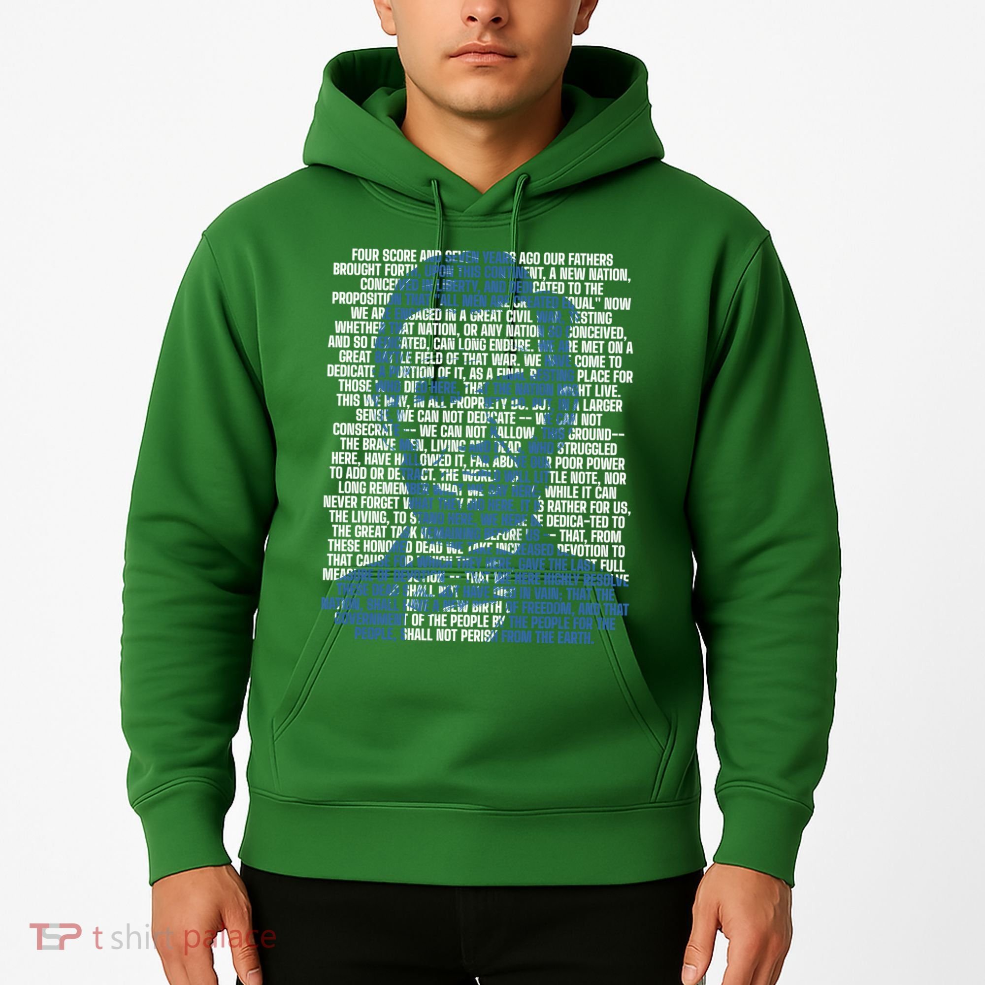 Abraham Lincoln Gettysburg Address Hoodie