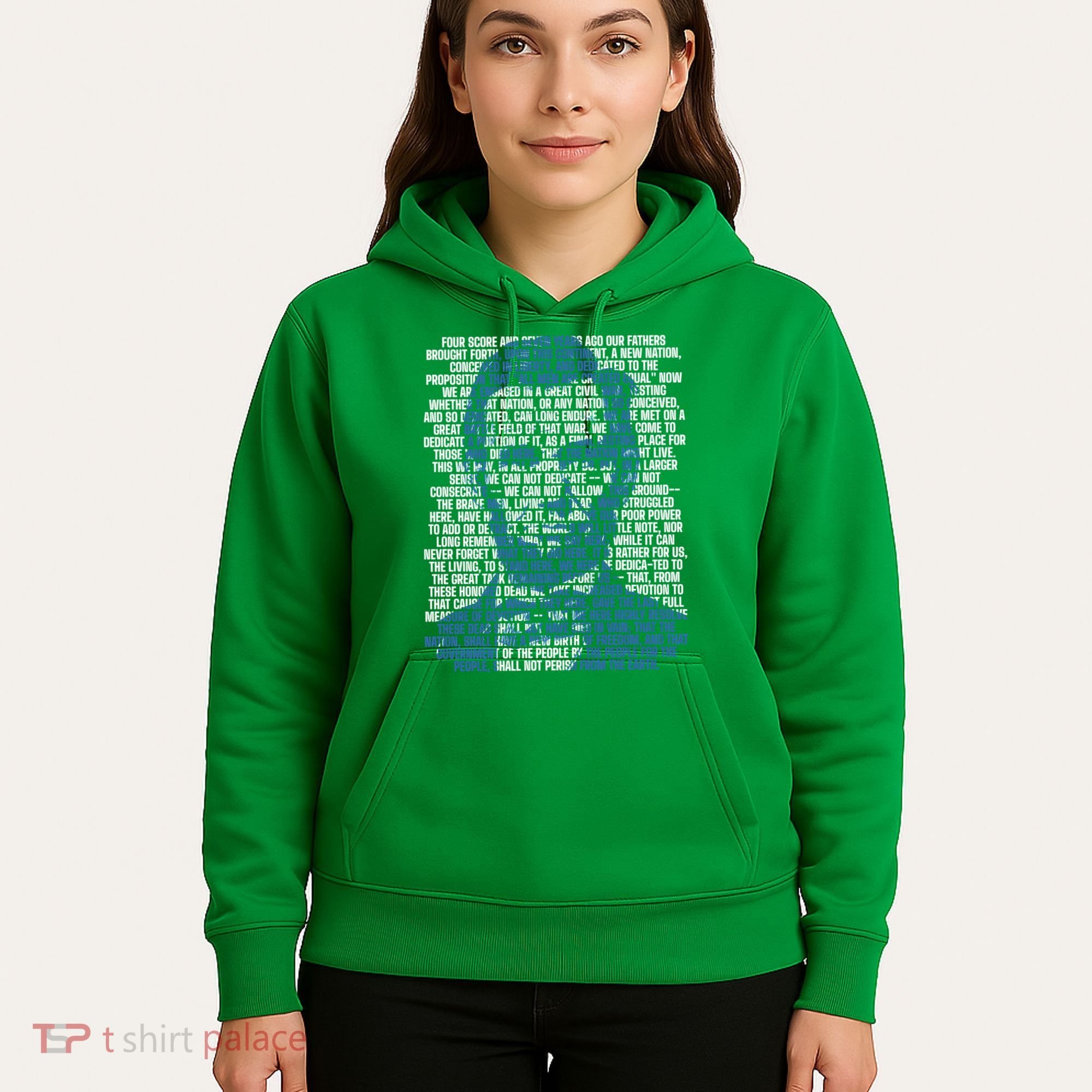 Abraham Lincoln Gettysburg Address Hoodie